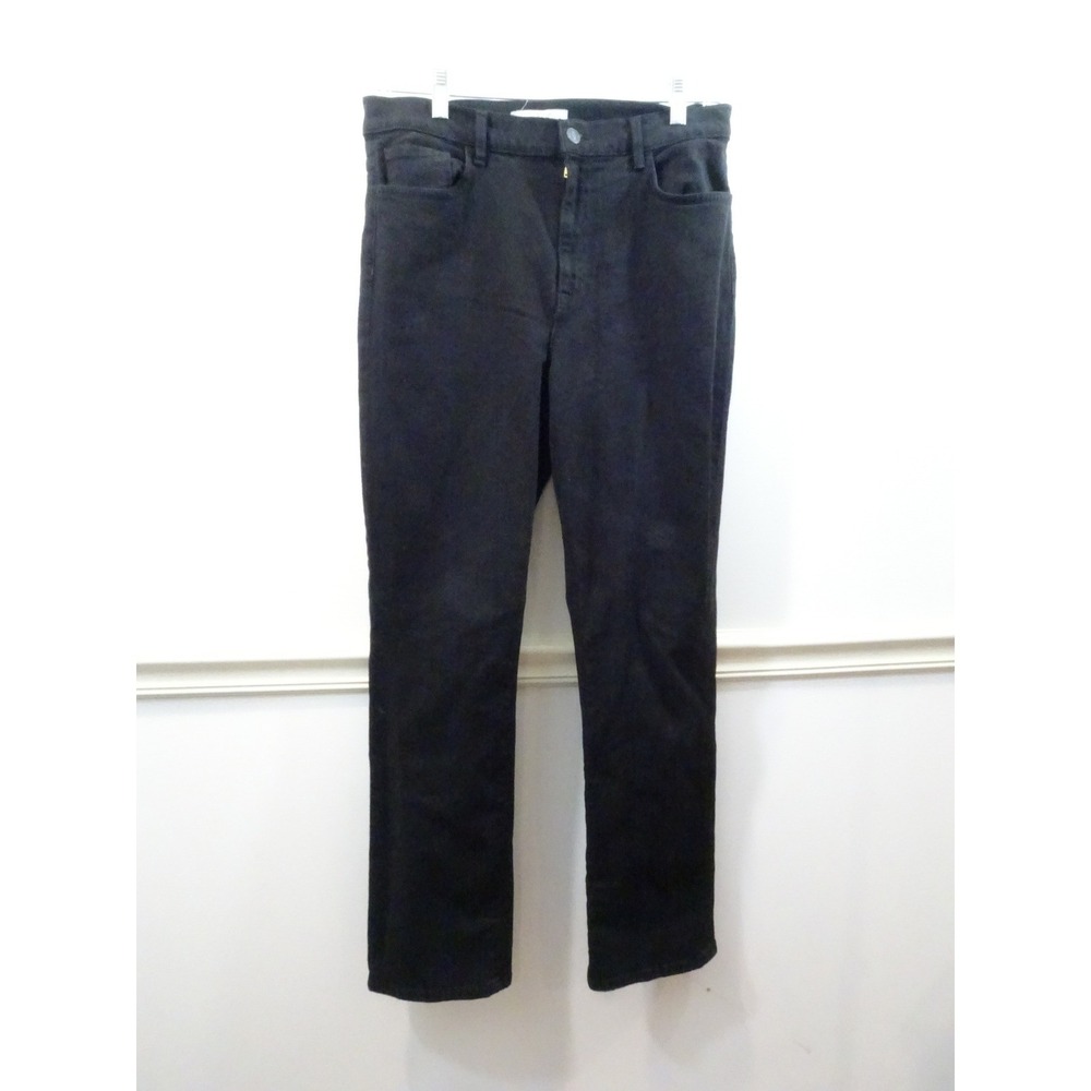 Current/Elliott Womens High Waist Skinny Jeans Black Size 30